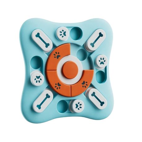 Squeaky Pet Chew Toy, Slow Feeder Treat Dispenser for Dog & Cat Teeth Care Image