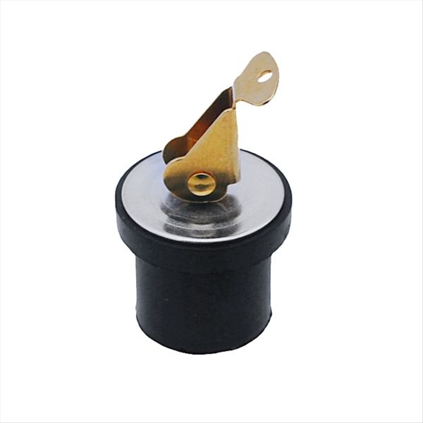 Brass Screw Type Rubber Seal Yacht Boat Drain Plug 1Pcs