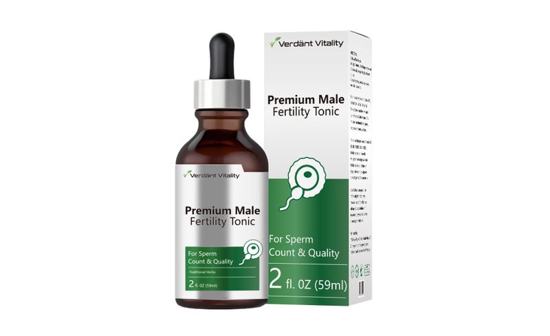 Verdant Vitality- Premium Male Fertility Tonic - For Sperm Count &amp; Quality