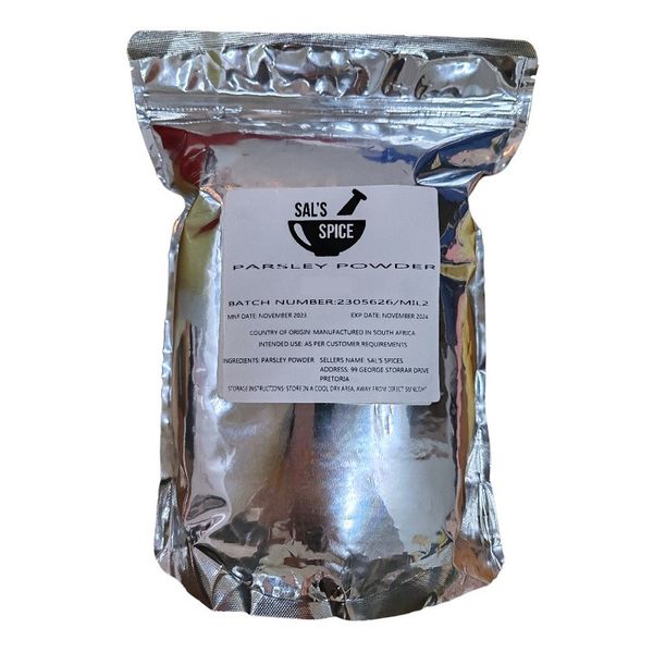 Sal's Spice Parsley Powder - 25kg