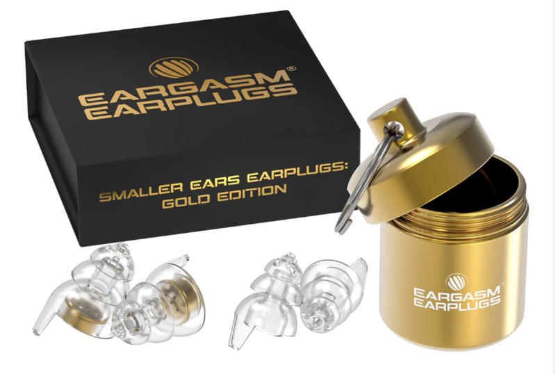 Eargasm - High Fidelity Earplugs - Smaller Ears: Gold Edition