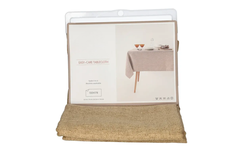Soft-Finish Polyester Tablecloth for Dining Tables - 178cm