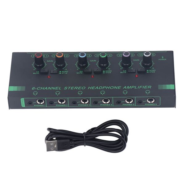 6-Channel Headphone Amp - Mini