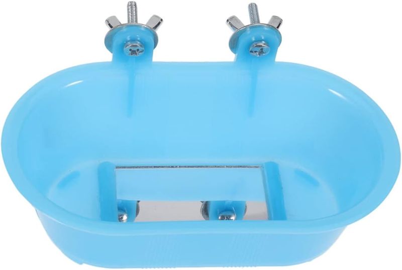 Bird Bath Tub With Miror And Bell