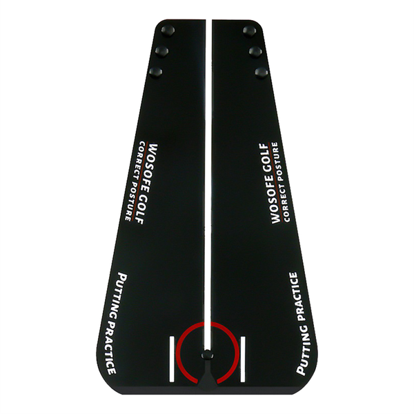 WOSOFE Portable Golf Putting Mirror Training Tools Training Aids