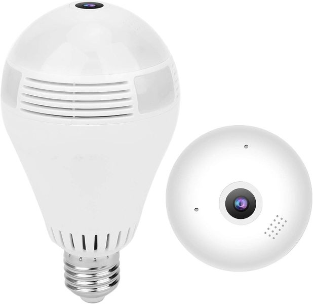 V380 VR E27 Bulb Wifi Camera With V380Pro App