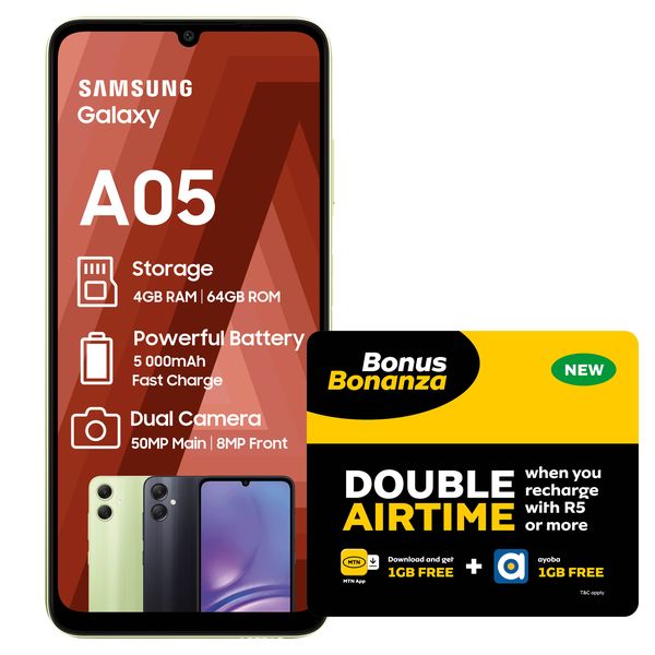 Samsung Galaxy A05 - LTE DS - Black