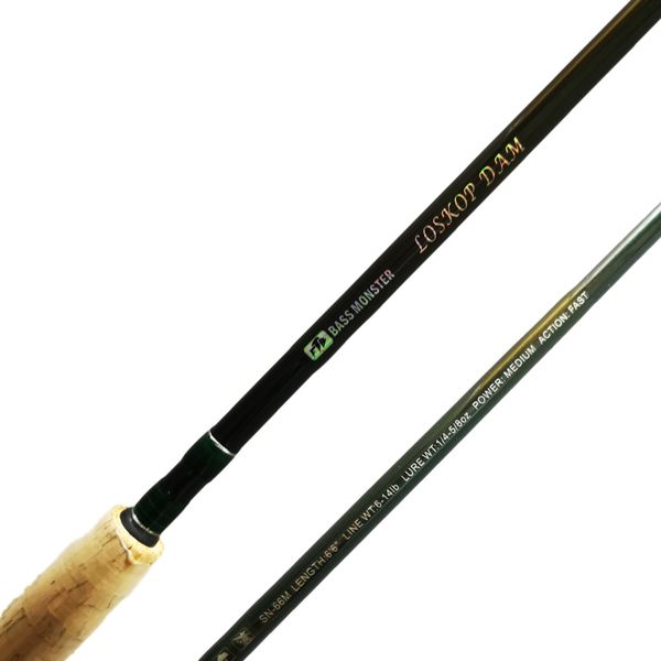 Bass Monster Loskop Dam 6'6Ft Rod 1 Piece