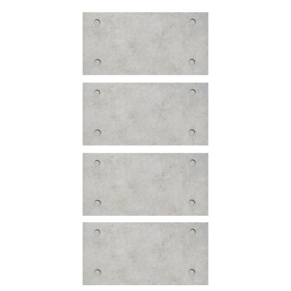 Echo-less Printed Fibre Acoustic Panel 1,2x0,6m - Tuscan Slab (4 pack)
