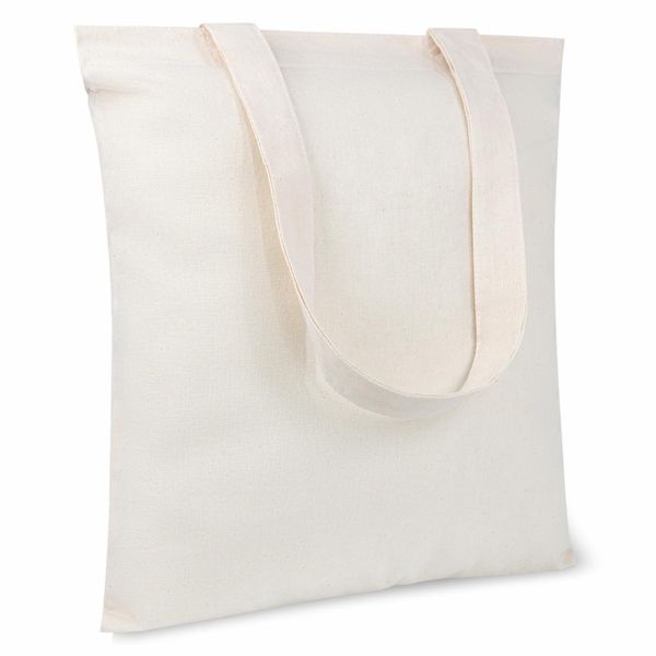 Cotton Tote Bags - Lightweight Small Reusable Grocery Shopping Cloth Bags