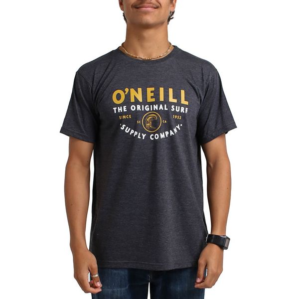 ONeill-Gravel Ss Tee -Charcoal Melange