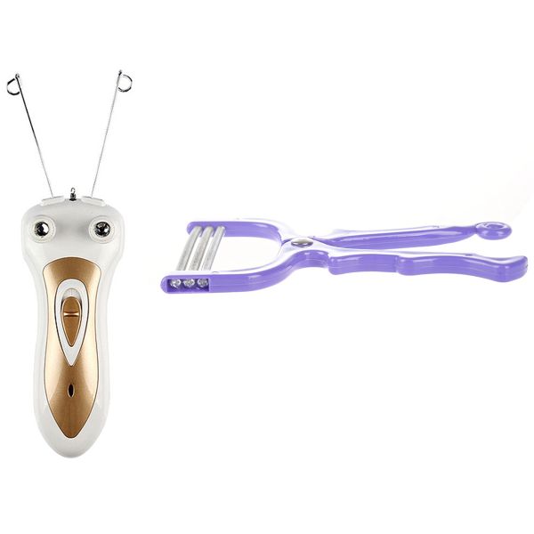 Handheld Facial Hair Removal Threading Beauty Epilator Tool