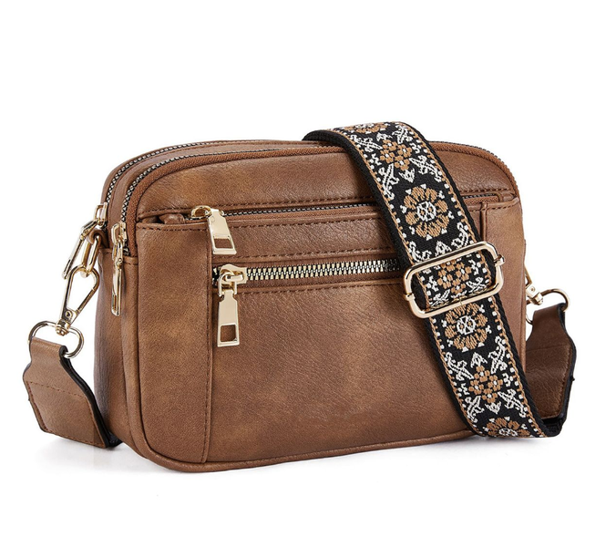 Body Bag Women, Multi Pocket body Purses, Leather