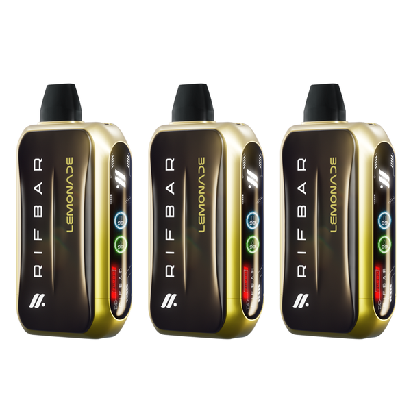 Rifbar Lemonade Turbo - X Disposable Vape (Pack of 3)