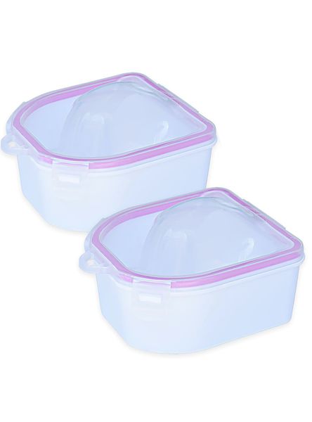 2 x Nail Soak Off Bowls