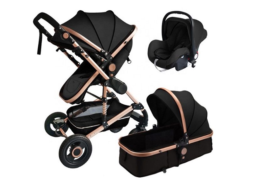 Belecoo Luxury Travel System -Black
