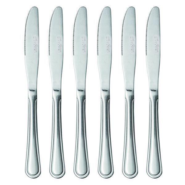 St. James Cutlery Bristol (880) Table Knife - 6 Pack Stainless Steel