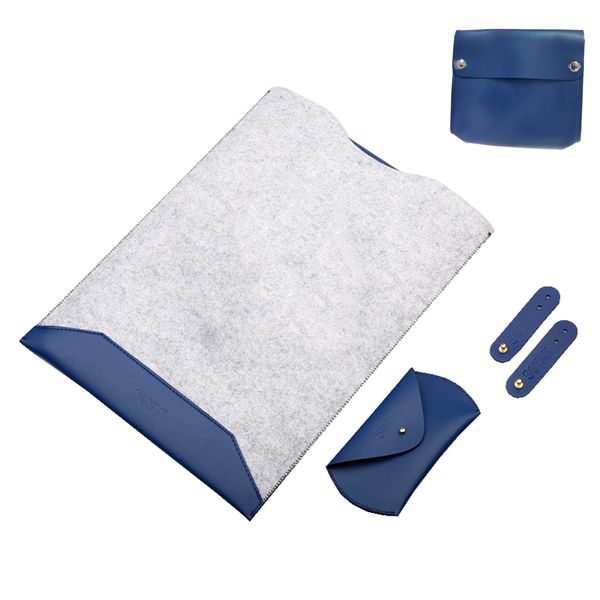 15.4 inch Laptop Slim Protective Case Set - 4 Piece