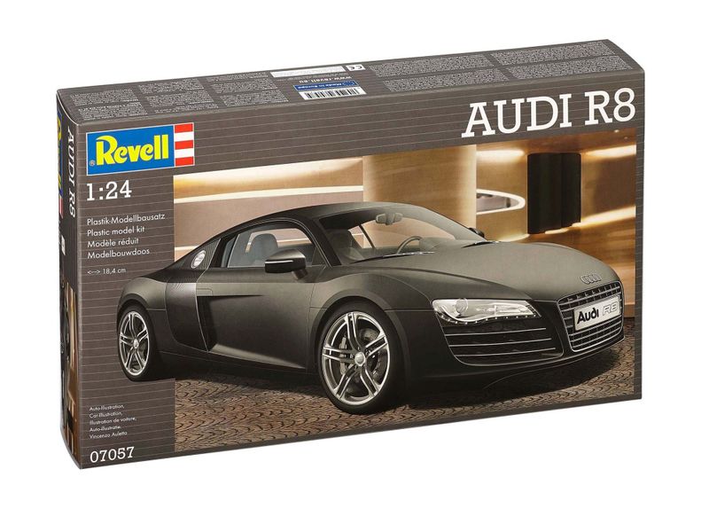 Revell 1/24 Audi R8 Car Plastic Model Kit