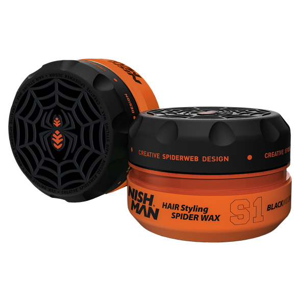 Nishman Hair Styling Spider Wax S1 Blackwidow - 150ml