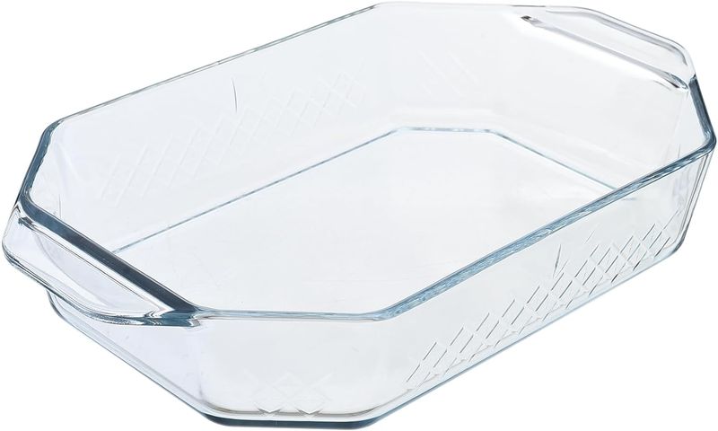 Pasabahce Borcam 2.7L Glass Casserole