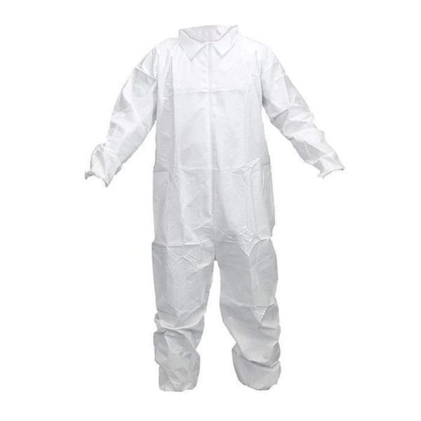 Microporous Full Body Suit Coverall - Large