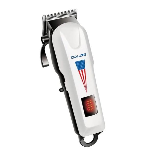 Daling Hair Clipper Electric Cordless Hair Trimmer LCD Power Display