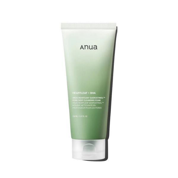 ANUA - Heartleaf Quercetinol Pore Deep Cleansing Foam ( Renewed Packaging)