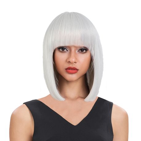 12 inch Short Straight Bob Wig Pixie Cut Synthetic Wigs Shop