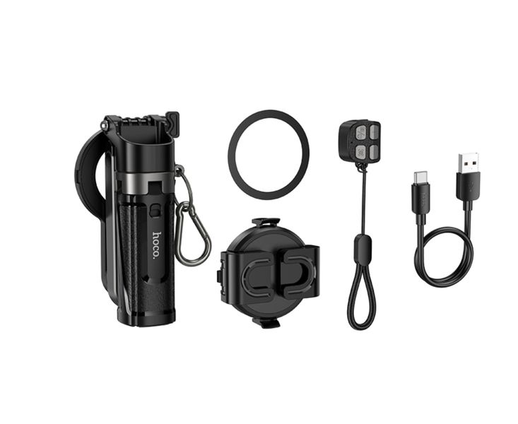 Hoco.K27 Pro Magic Mini Live Broadcast Stand Foldable Tripod with Bluetooth
