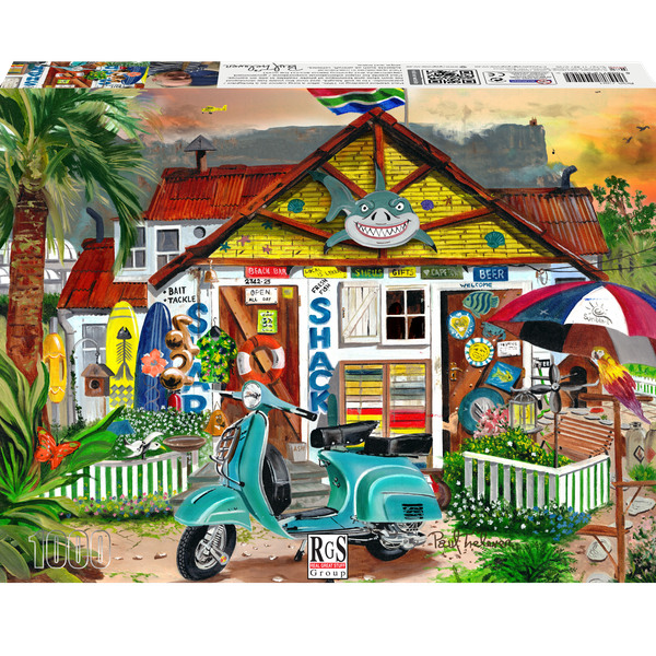 RGS Group The Beach Shack Jigsaw Puzzle - 1000 Piece