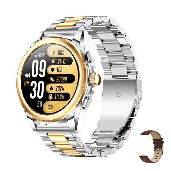 BezosMax 1.43'' Smart Watch Support AI Voice Assistant &amp; Bluetooth Calling