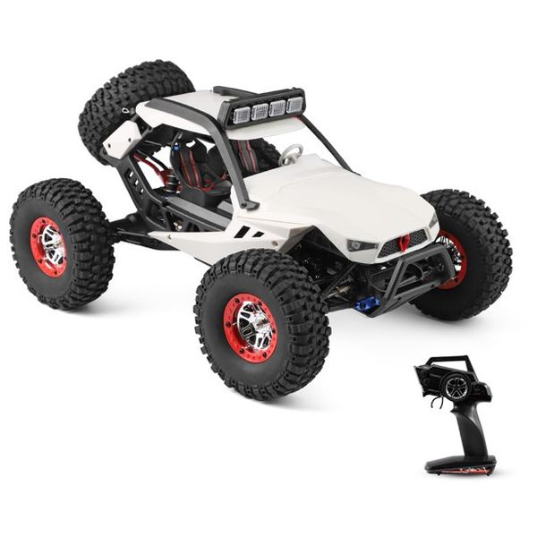 XK-1:12 RC Car 4WD 2.4G 40km/h Electric Crawler - White