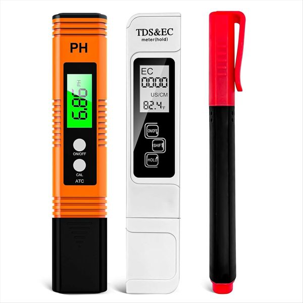 Water Testing Kit Tds Meter Ph Pens Mineral Content-Accurate