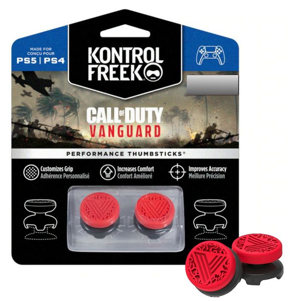 Freek Vanguard Performance Analog Thumb Sitcks/Grips for Playstation 4/5