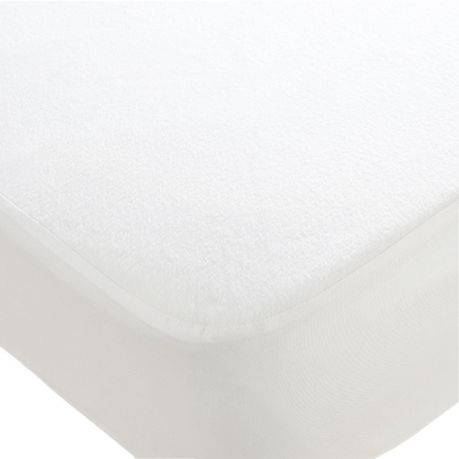 Camp cot mattress top cover