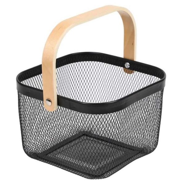 Metal Mesh Storage Basket