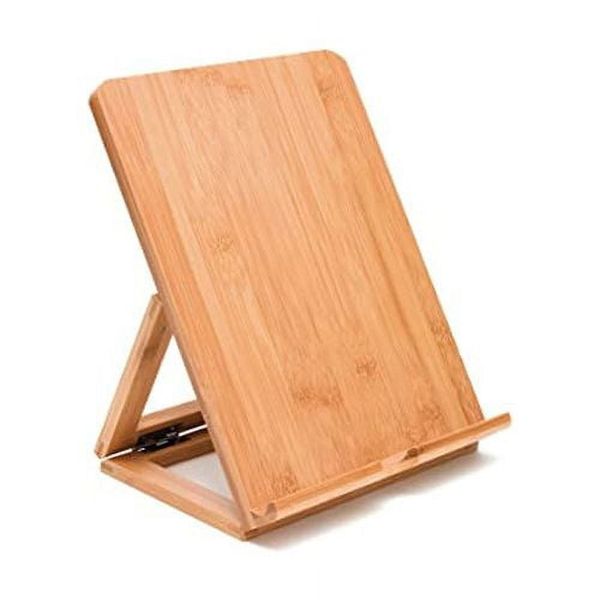 Bamboo Adjustable Mobile Phone &amp; Tablet Stand Holder for Home &amp; Office