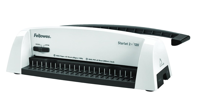 Fellowes Manual Comb Binder, Starlet 2+, Binds 120 Sheet, Light Use