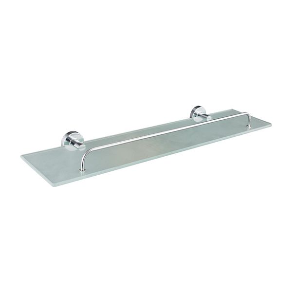 Kore Glass Shelf Chrome Avec