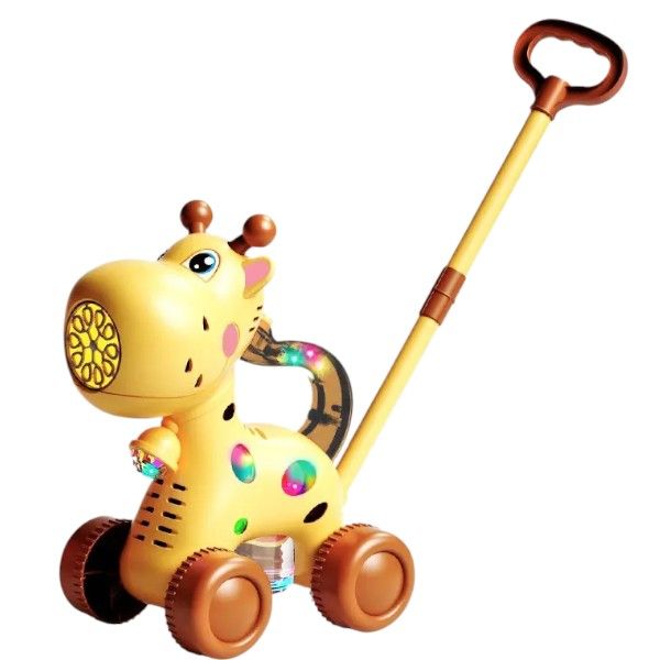 Giraffe Light Up Bubble Machine Walker - Rechargeable