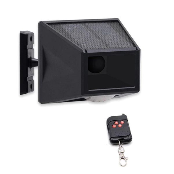 Remote Operated Solar Alarm Lamp- SD