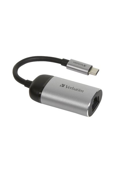VERBATIM USB-C TO GIGABIT ETHERNET ADAPTER 10cm CABLE