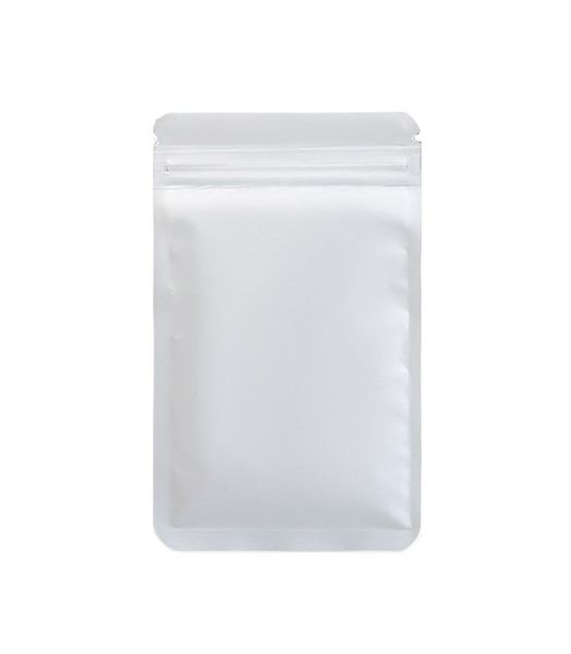 Ziplock Storage Bags - White (Pack of 20)