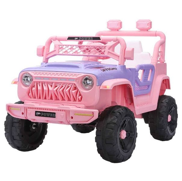 Kids Electric Pink Jeep Style Ride On