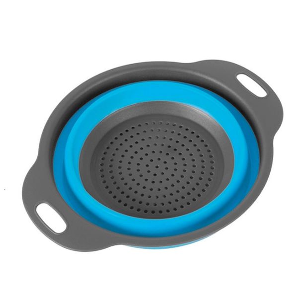 Collapsible Colander, Strainer &amp; Sieve Draining Basket Set - 2-Piece