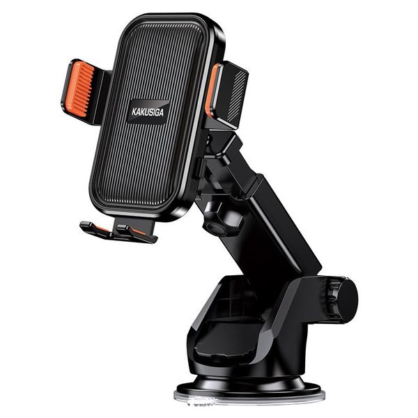 Adjustable Car Dashboard Phone Holder with Firm Suction Cup Vent Mount