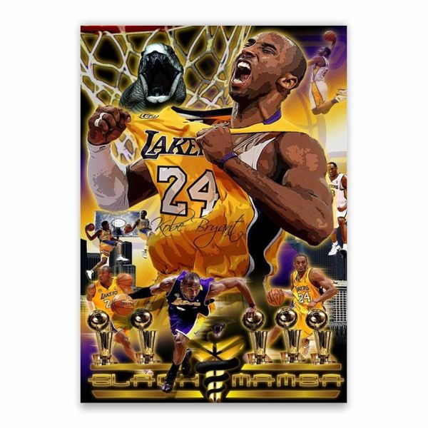 The Black Mamba Collage Poster - A1