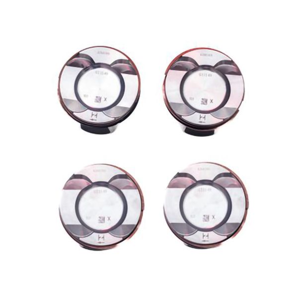 4 Piece Piston &amp; Ring Set Compatible with BENZ E-CLASS W213 S213 A238