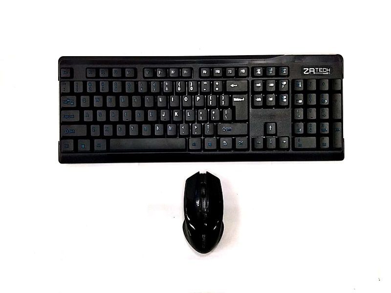 ZATECH Standard Wireless Transmitting Keyboard &amp; Mouse Combo